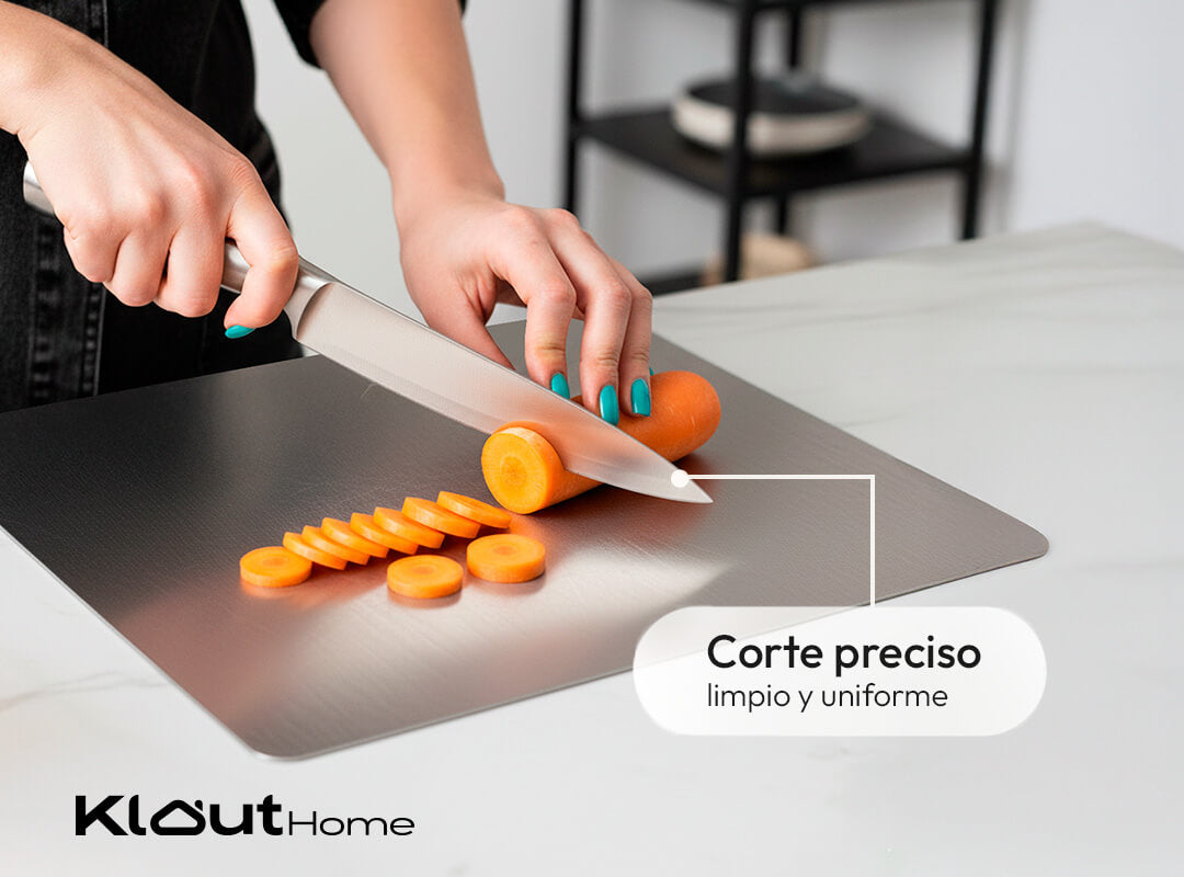 Set de Cuchillos con Base de Acero Inoxidable