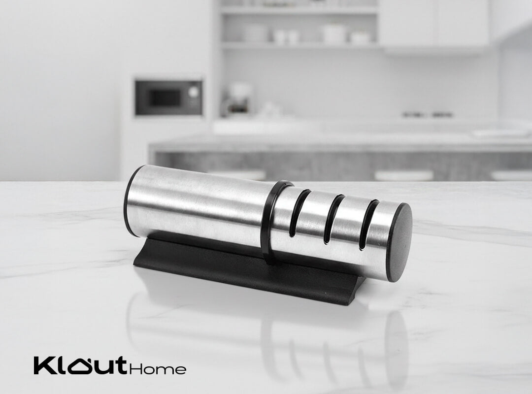 Afilador de Cuchillos de Tres Etapas | Klout Home®