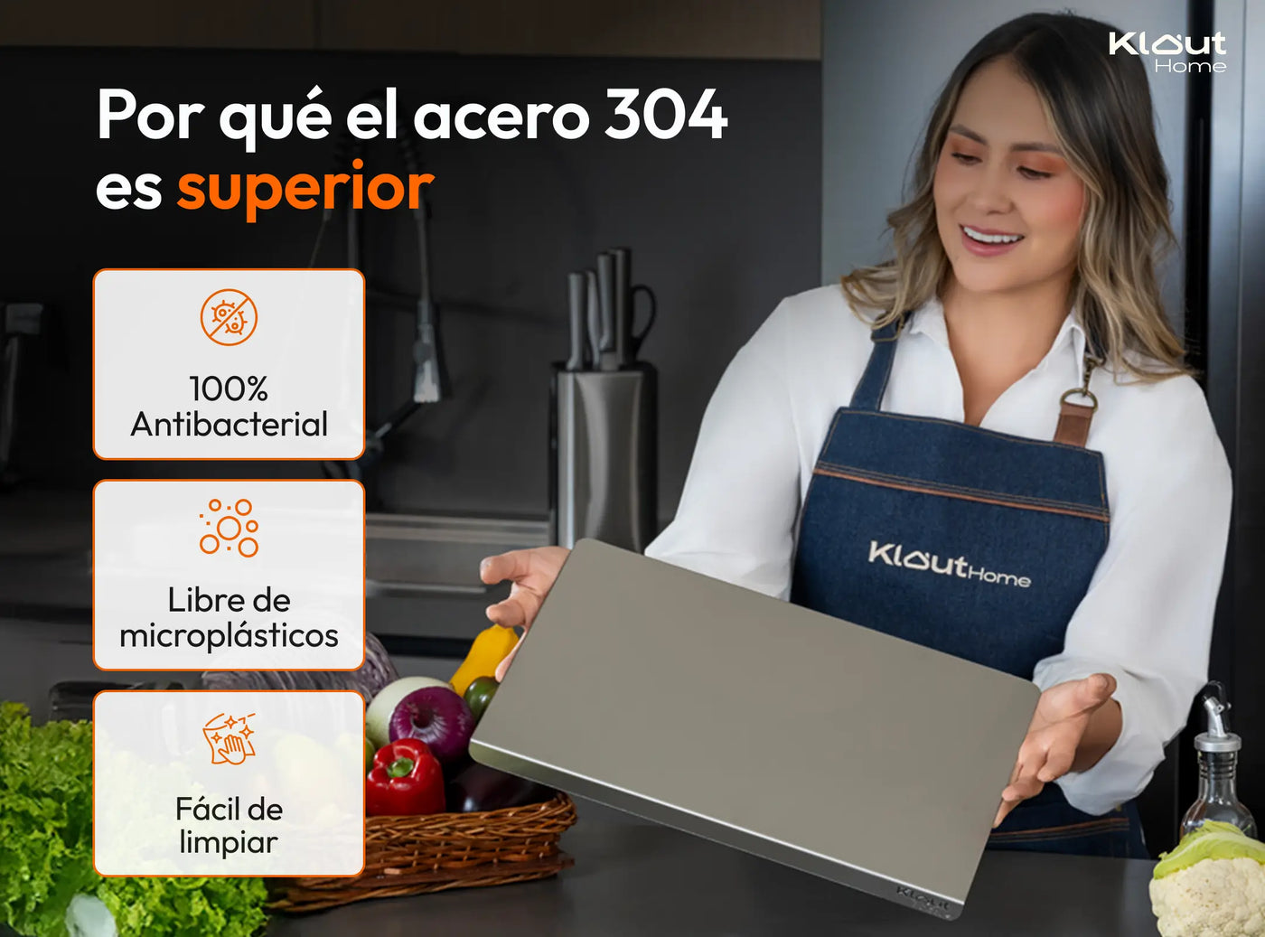 Tabla Klout Pro Higiene: Adiós Micro Plásticos y Bacterias