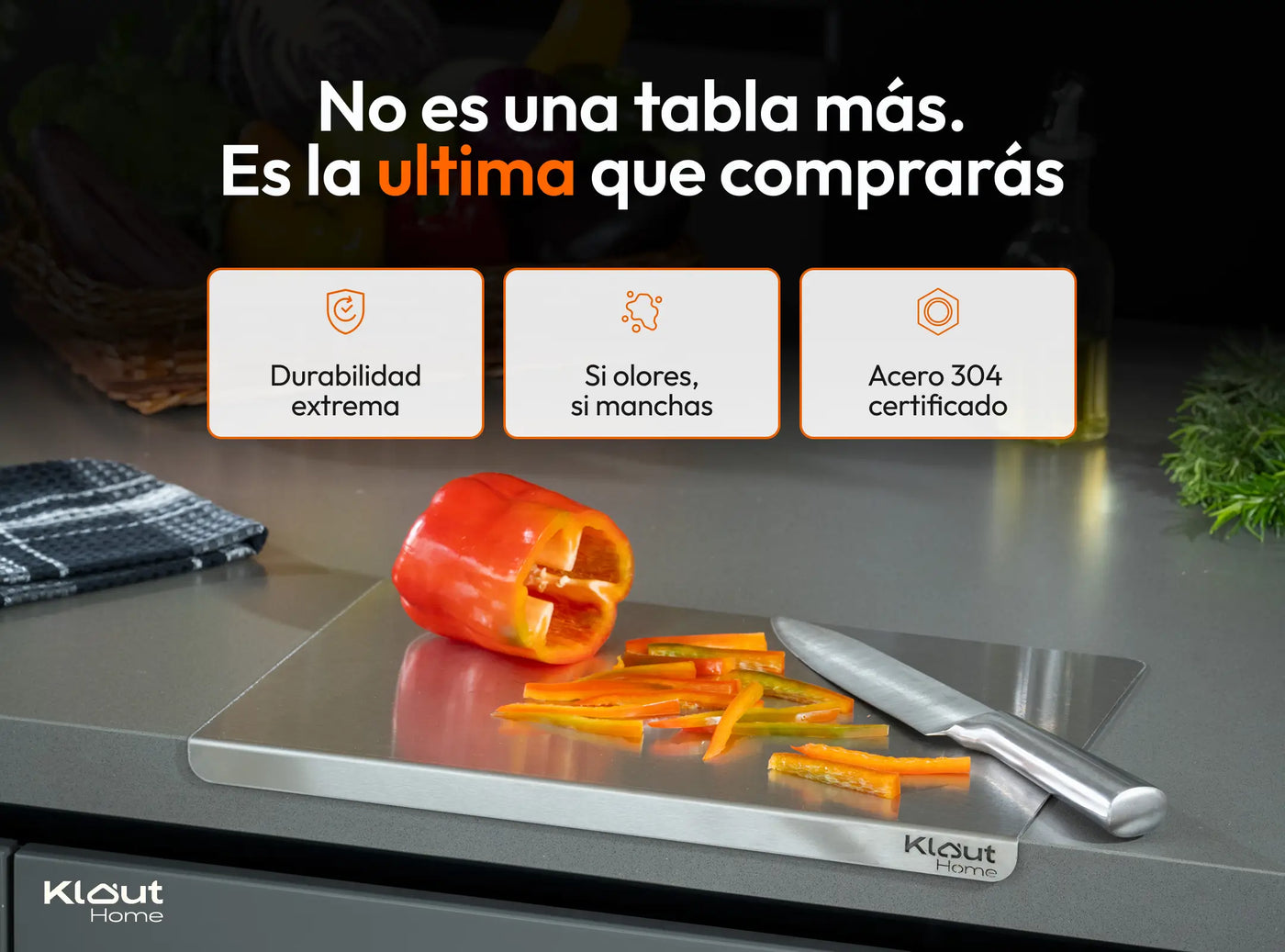 Tabla Klout Pro Higiene: Adiós Micro Plásticos y Bacterias