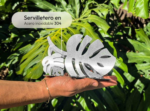 Servilletero Premium 🍃 | Acero Inoxidable