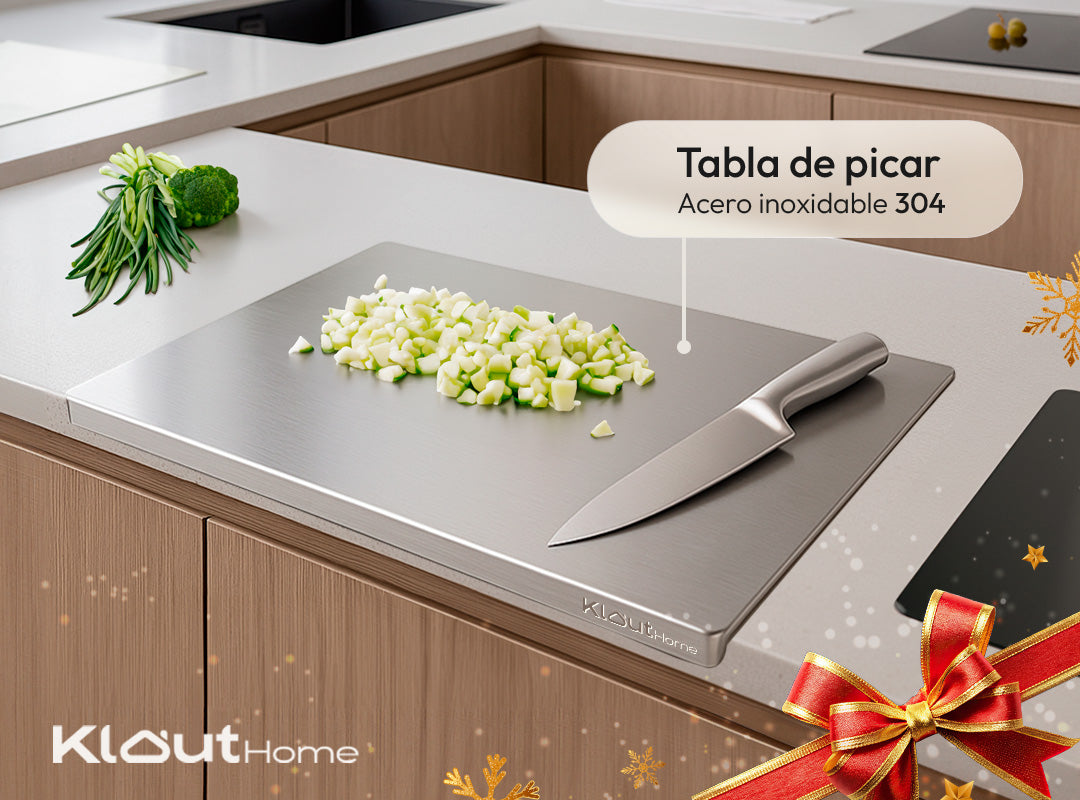 Tabla de Cortar de Acero Inoxidable 304 Klout®