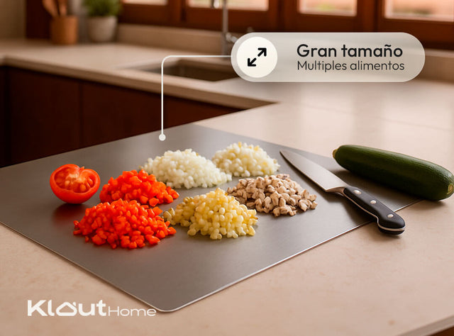 Tabla de Cortar de Acero Inoxidable 304 Klout®