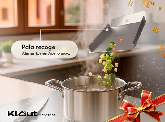 Recogedor De Alimentos En Acero Inoxidable