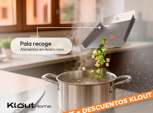 Recogedor De Alimentos En Acero Inoxidable